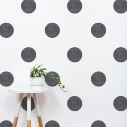 Textured Polka Dot Wall Decals, 6 Inch, Peel & Stick - thumbnail 2