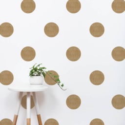 Textured Polka Dot Wall Decals, 6 Inch, Peel & Stick - thumbnail 3