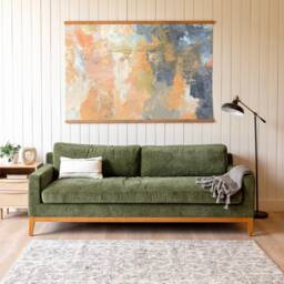 Large Modern Abstract Canvas Wall Hanging - 480 - thumbnail 1