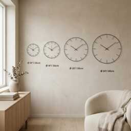 Cancer Constellation Glass Wall Clock Glow in The Dark Zodiac Art - thumbnail 4