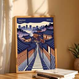 Bukchon Hanok Village Seoul Print - thumbnail 2