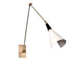 Brass Wall Lamp Handmade Vintage Sciccoso , Handcrafted Magari Kitchen Bedside Bathroom Reading