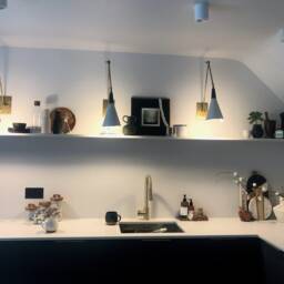 Brass Wall Lamp Handmade Vintage Sciccoso , Handcrafted Magari Kitchen Bedside Bathroom Reading - thumbnail 2