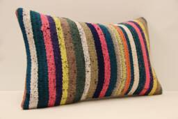 Throw Pillow, Sofa 12x20 in 30x50 cm, Vintage Kilim Pillow, Home Cushion Cover Boho Pillow Throw Koef-648