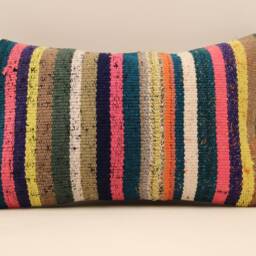 Throw Pillow, Sofa 12x20 in 30x50 cm, Vintage Kilim Pillow, Home Cushion Cover Boho Pillow Throw Koef-648 - thumbnail 2