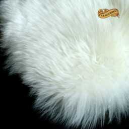 Plush Faux Sheepskin Rug - Shaggy Fur Accent, Usa Made - thumbnail 2