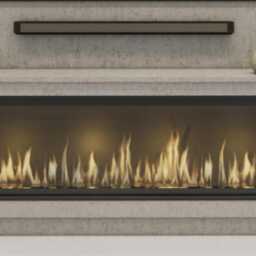 Media Wall Package - 2M Floor Standing Unit 40' Electric Fire Tv Panel - thumbnail 2