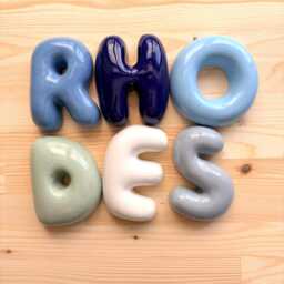 Handmade Custom Ceramic Letters-Personalized Letter - thumbnail 2