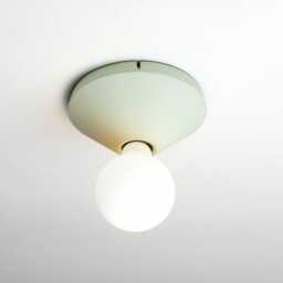Concrete Colorful Wall Sconce Or Ceiling Light, Modern Minimalist Lamp E26 E27 - thumbnail 2