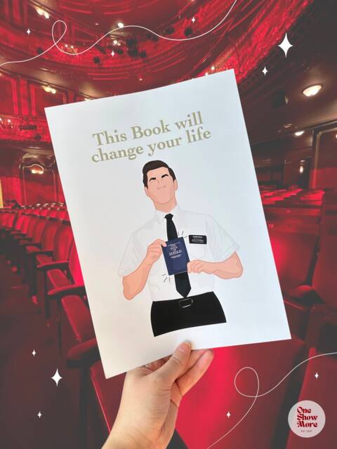 The Book Of Mormon Musical Foil Print