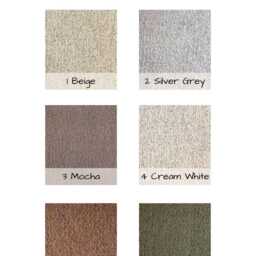 Orey Blackout Curtain, 6 Colors, Room Darkening Thermal Custom Curtain Panel, For Bedroom & Living Room, 1Pc - thumbnail 2