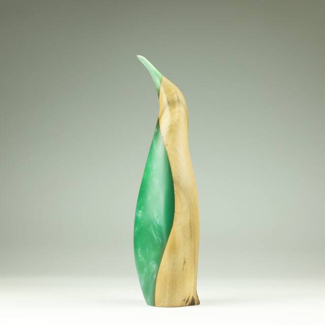 Duo Penguin Sculpture - 11 - image 1