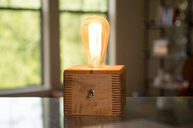 Maple Ambrosia Edison Lamp - image 1