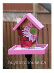 Flowers Bird Feeder