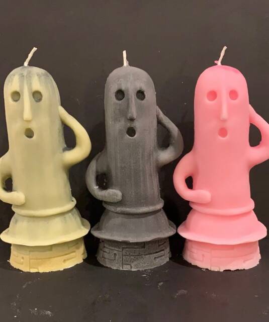 Haniwa Candle/Candle/Figure/Sculpture/Candle 3D/Scented/Gift/Home Decor/Art Design/Design Candle/Fashionable Candle/Dog/Art/Deco/Unique/ - image 1