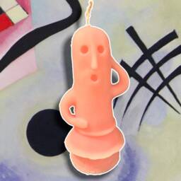 Haniwa Candle/Candle/Figure/Sculpture/Candle 3D/Scented/Gift/Home Decor/Art Design/Design Candle/Fashionable Candle/Dog/Art/Deco/Unique/ - thumbnail 2