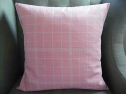 Pillow Cover.slipcovers. Covers.toss Pillow.throw Pillows.home Decor.accents.pink.valetine's Day.plaid.sofa Cushions.cushion Covers - thumbnail 1