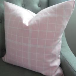 Pillow Cover.slipcovers. Covers.toss Pillow.throw Pillows.home Decor.accents.pink.valetine's Day.plaid.sofa Cushions.cushion Covers - thumbnail 3