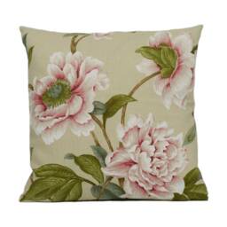 Colefax & Fowler - Giselle Pink/Green Spectacular Floral Botanical Designer Cushion Cover Handmade Throw Pillow Luxury Home D??cor - thumbnail 2