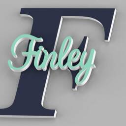 Nursery Decor Baby Boy Name Sign Personalized Wall Art Letters & Plaque For Shower Gift - thumbnail 2