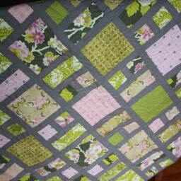 Twin Size Quilt, Modern Twin Blanket, Bedding Comforter, Lottie Da By Heather Bailey - thumbnail 2