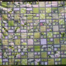 Twin Size Quilt, Modern Twin Blanket, Bedding Comforter, Lottie Da By Heather Bailey - thumbnail 4