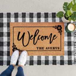 Personalised Family Name Doormat - Custom Welcome Mat - thumbnail 4