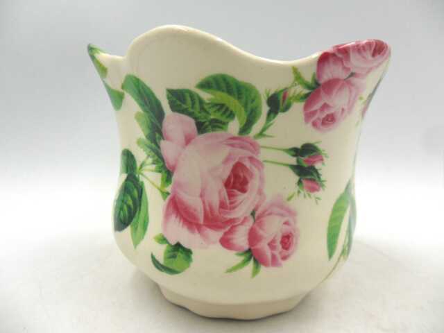 Small Planter in June Rose Design By Heron Cross Pottery - image 1