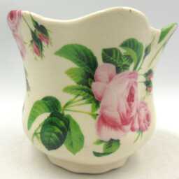 Small Planter in June Rose Design By Heron Cross Pottery - thumbnail 3