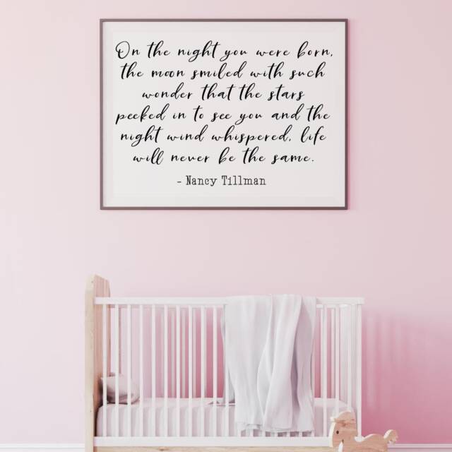 Nursery Decor Girl, Wall Art Prints Girl Decor, Boys Baby Room Art, Baby's - image 1