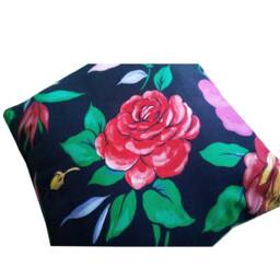 Tropical Pillow Cover Colorful Floral Cushion Case Decorative Throw Accent Green Pink Purple Flowers Hawaii Botanical Leaves - thumbnail 2