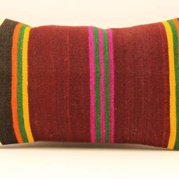 Throw Pillow Cover, 12x20 Home Cushion Decorative Stripe, Pillows Rustic Couch Designer, Boho Covers Case Livingroom, 4Oef-170 - thumbnail 2