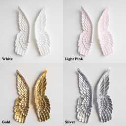 xl Faux Taxidermy Angel Wings - Wall Decor - thumbnail 2