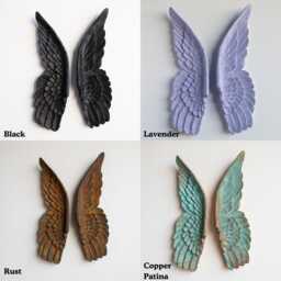 xl Faux Taxidermy Angel Wings - Wall Decor - thumbnail 3