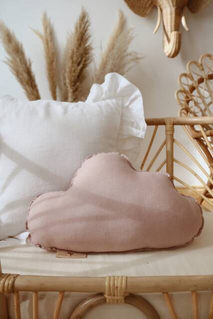 "Linen Cloud Pillow ""Powder Pink" - image 1