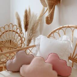 "Linen Cloud Pillow ""Powder Pink" - thumbnail 2