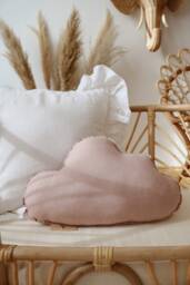 "Linen Cloud Pillow ""Powder Pink" - thumbnail 1