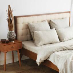 Linen Pillowcase Pillowcases Natural Bed Linens Gift Linen Pillow Cover - thumbnail 3