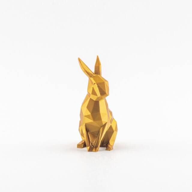 Deco Rabbit For Z. B. Easter Made Of Sustainable Plastic/3D Printing Low Poly Animal Figure Statue Gift Decorative Items - image 1