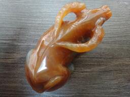 Unique Perfect Natural Yellow Jade Ox Lucky Charms Carving/Sculpture - thumbnail 1