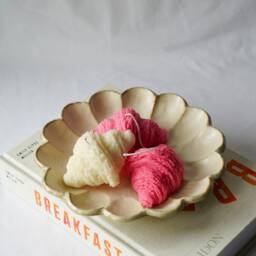 Croissant Candle - Handmade Soy Wax Foodie Decor - thumbnail 3