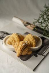 Croissant Candle - Handmade Soy Wax Foodie Decor