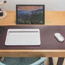 Buttero Leather Desk Mat - thumbnail 4