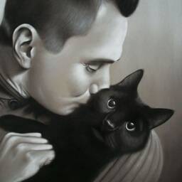 Cat Portrait Realistic Hand Painted From Photo, Custom Pastel Pet Portrait, Parent Gift - thumbnail 3