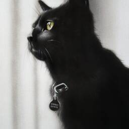 Cat Portrait Realistic Hand Painted From Photo, Custom Pastel Pet Portrait, Parent Gift - thumbnail 2