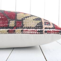 16x16 Kilim Pillow Cover Turkish Bohemian Cushion - thumbnail 4
