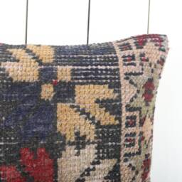 16x16 Kilim Pillow Cover Turkish Bohemian Cushion - thumbnail 3