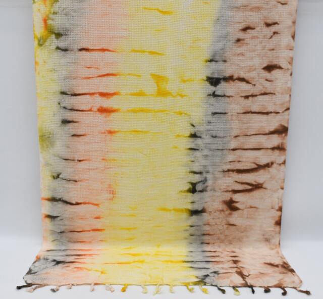 Turkish Towel, Dye Beach Towel, Colorful Towel, Turkish Peshtemal, 38''x65 - image 1