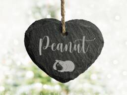 Personalised Christmas Decoration, Guinea Pig Hanging Tree Gift For Pet - thumbnail 1