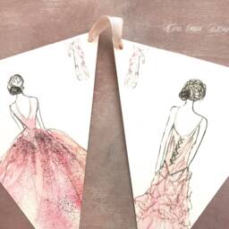 Ballerina Glitter Bunting , Pink Ballet Party Decor Paper Garland Kids Wall Art Lover Decorations, Nursery - thumbnail 2